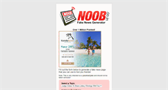 Desktop Screenshot of noob.co.in